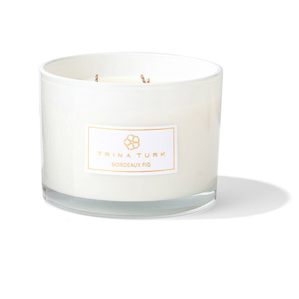 Trina Turk Bordeaux Fig Scented Jar Candle Wayfair